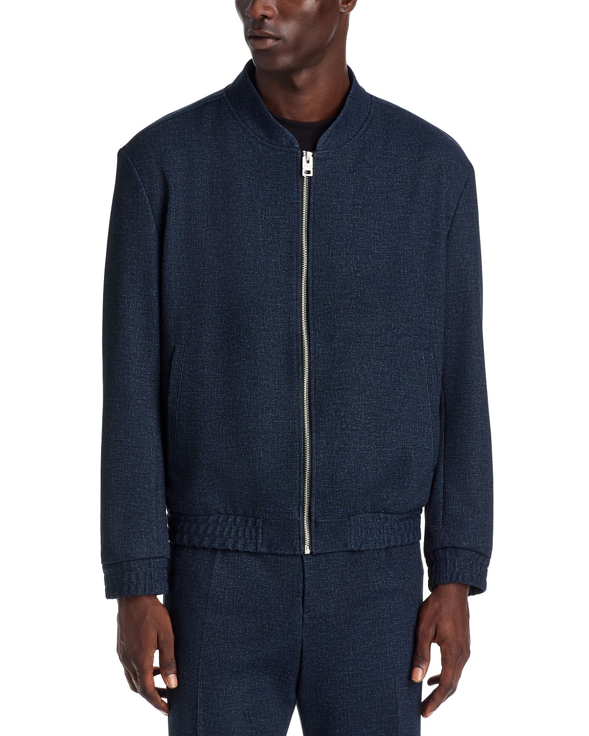 Hugo Boss Ukashi Slim Fit Zip Bomber Jacket