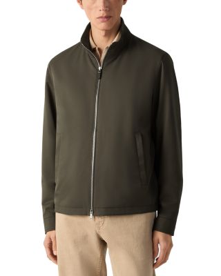 Microfiber Motorin Blouson Jacket