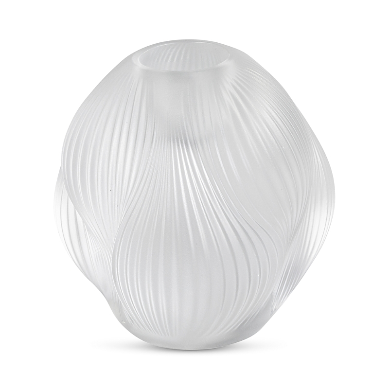 Lalique Alize Candle Holder In Transparent