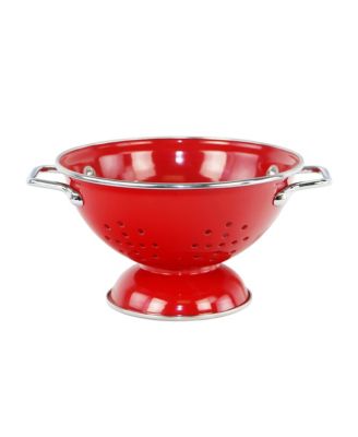Power Coated Steel Berry Colander, 1 Quart