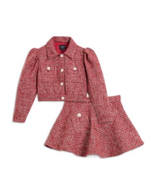 Girls' Blair Boucl&eacute; Jacket & Skirt Set - Little Kid, Big Kid