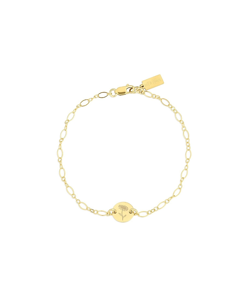 Set & Stones Lily Birth Flower Bracelet · OS