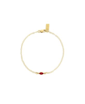 Marquise Birthstone Bracelet