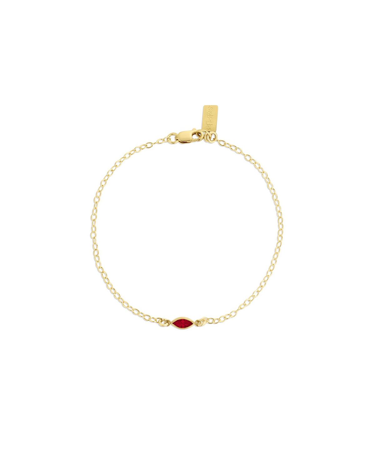 Set & Stones Marquise Birthstone Bracelet