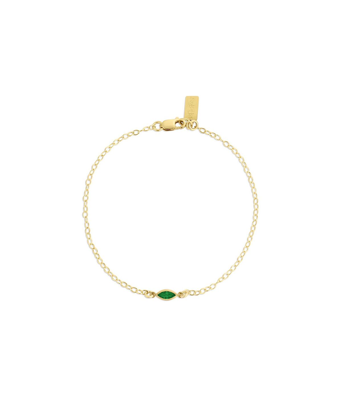Set & Stones Marquise Birthstone Bracelet