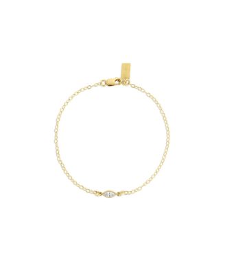 Set & Stones Marquise Birthstone Bracelet