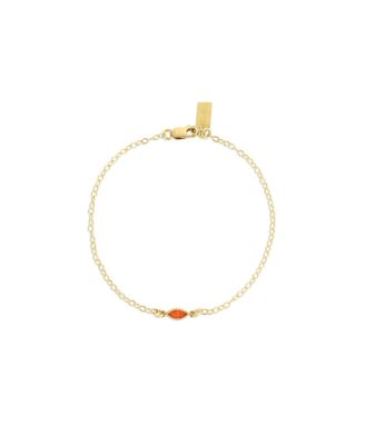 Set & Stones Marquise Birthstone Bracelet