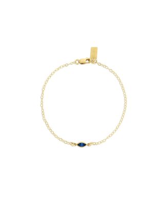 Set & Stones Marquise Birthstone Bracelet