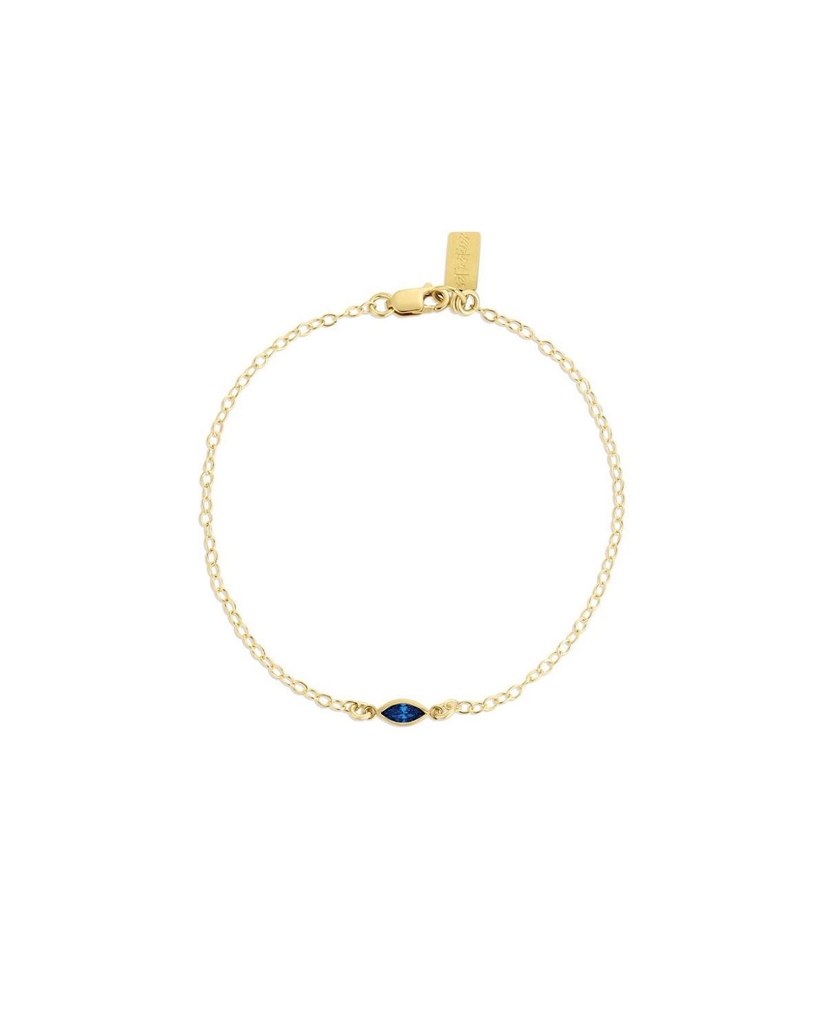 Set & Stones Marquise Birthstone Bracelet