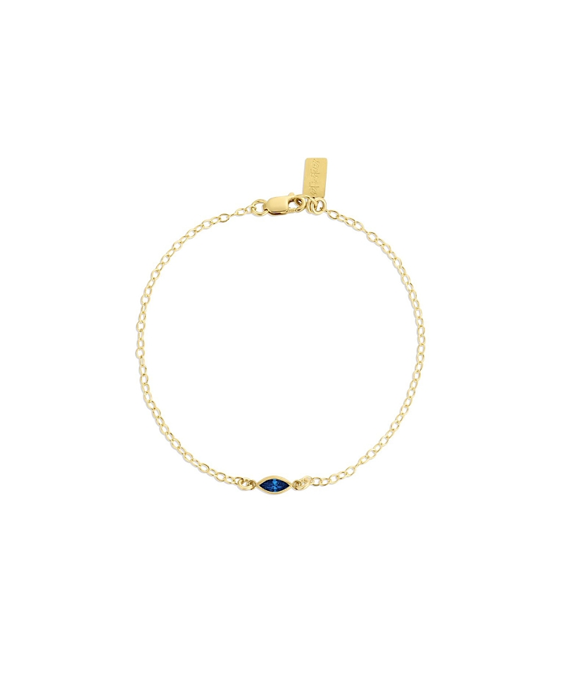 Set & Stones Marquise Birthstone Bracelet