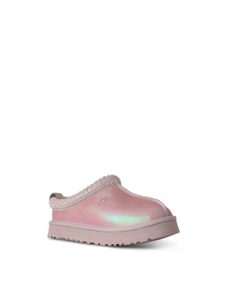 Girls' Tazz Frosted Iridescent Suede Slippers - Little Kid, Big Kid