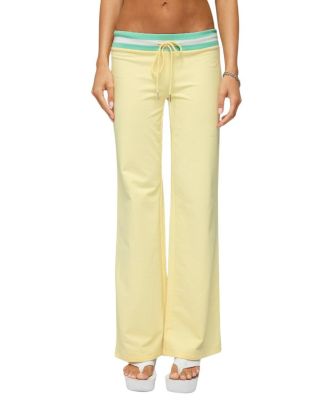  Clioh Contrast Waist Sweatpants