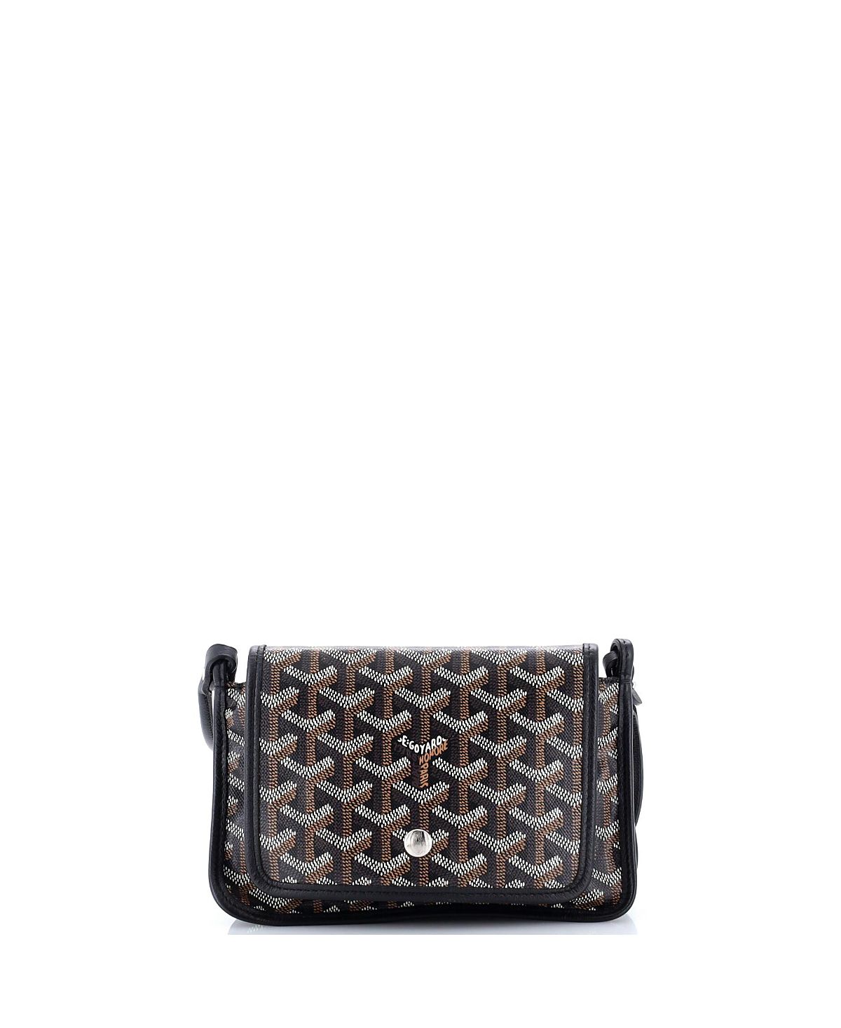 Pre-Owned Goyard Plumet Clutch Wallet Coated Canvas