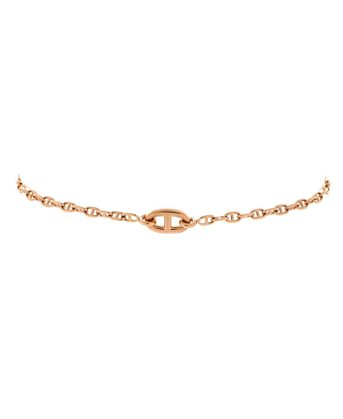 Pre-Owned HERMES Extra Small New Farandole Bracelet 18K Rose Gold