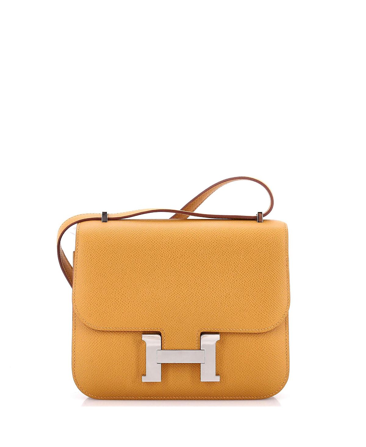 Pre-Owned HERMES Constance Mini Epsom Leather Shoulder Bag