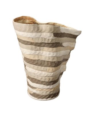  Textile Porcelain Tall Vase