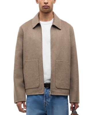 Sapaulo Point Collar Zip Pocket Jacket