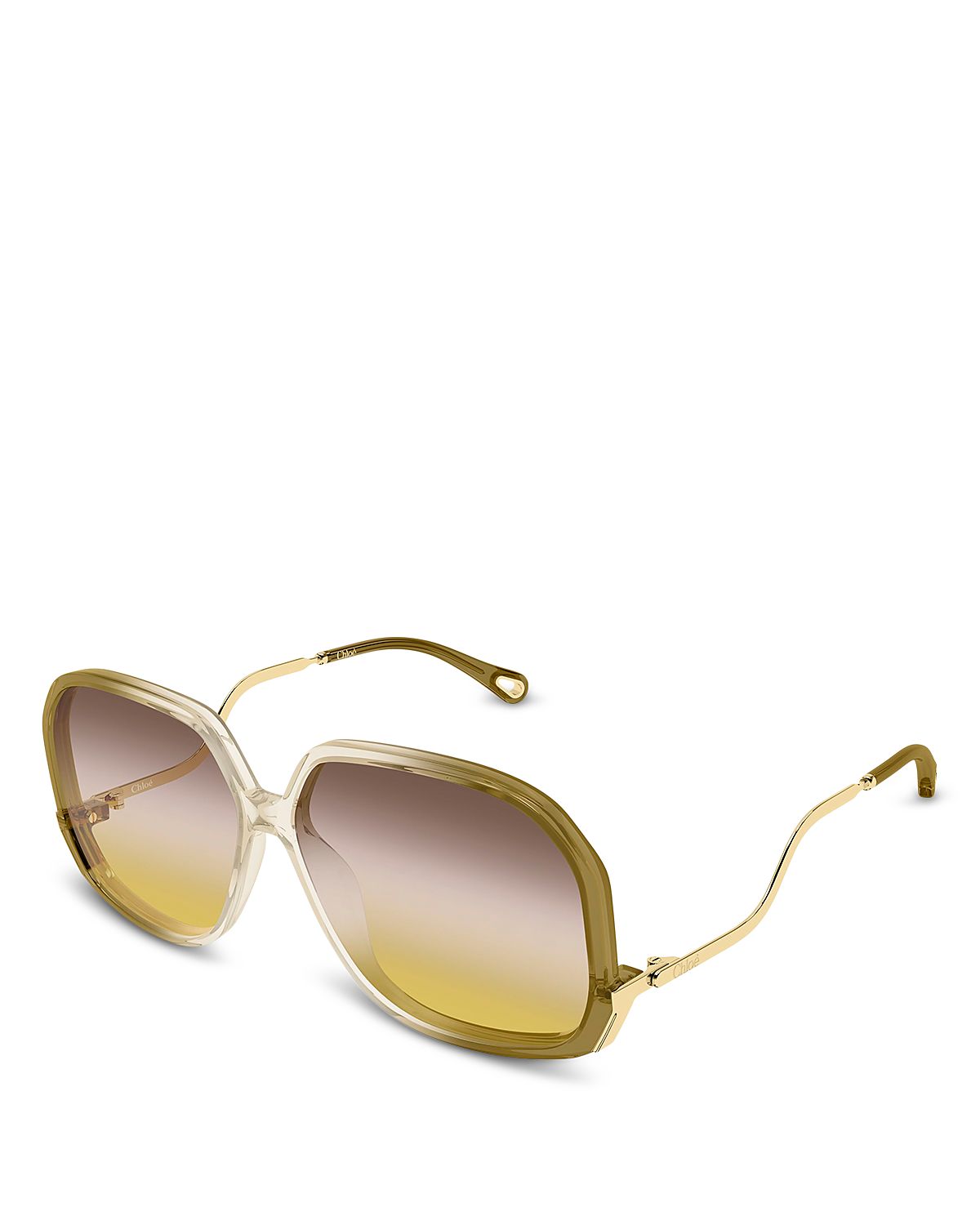 Chloe Square Sunglasses, 60mm