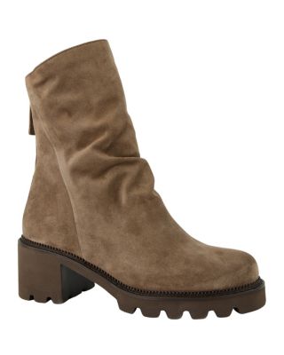 Paul Green Women's Fabian Suede Mid Calf Boots