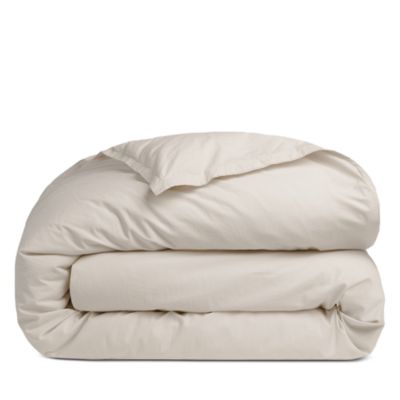 Egyptian Cotton Percale Duvet Cover, Full/Queen