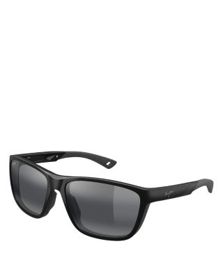 Makoi Rectangular Sunglasses, 61mm
