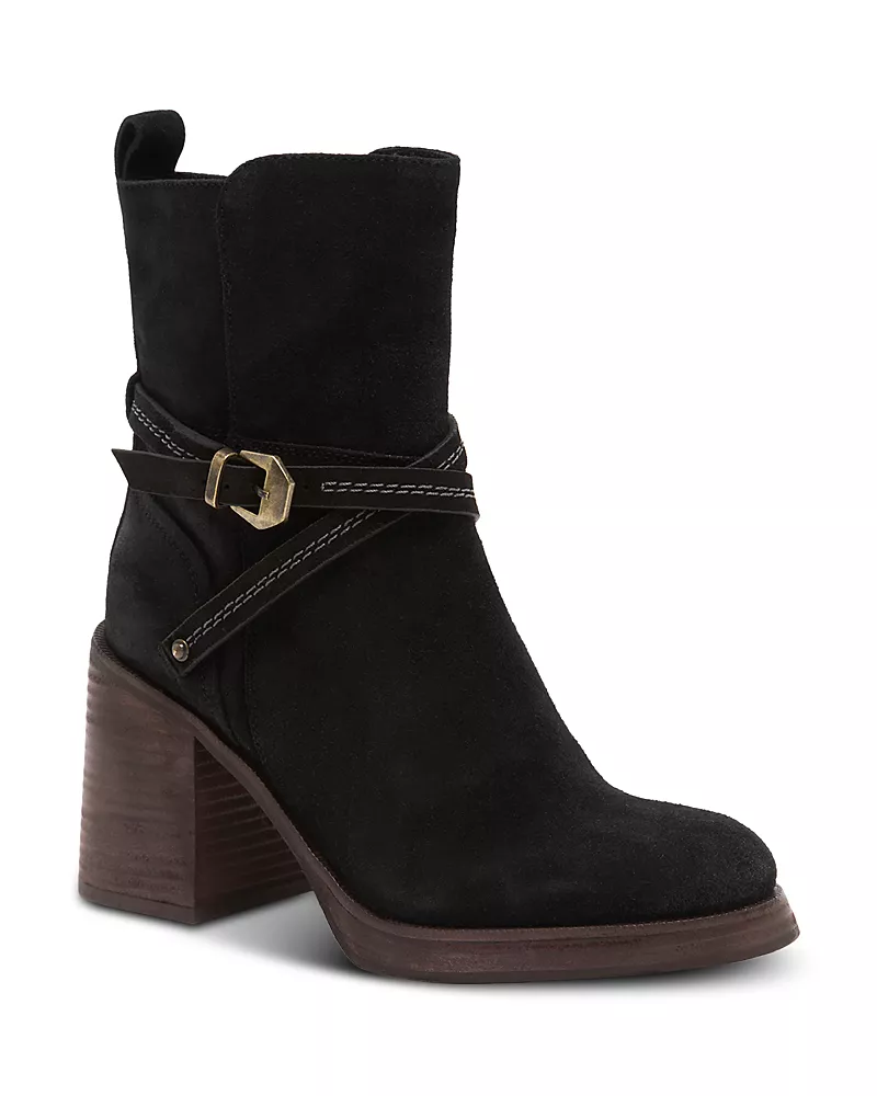 Free People Women's Landry Leather Ankle Boots