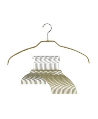 Silhouette Steel Grip Clothing Hanger, Model 42FT, Set of 20