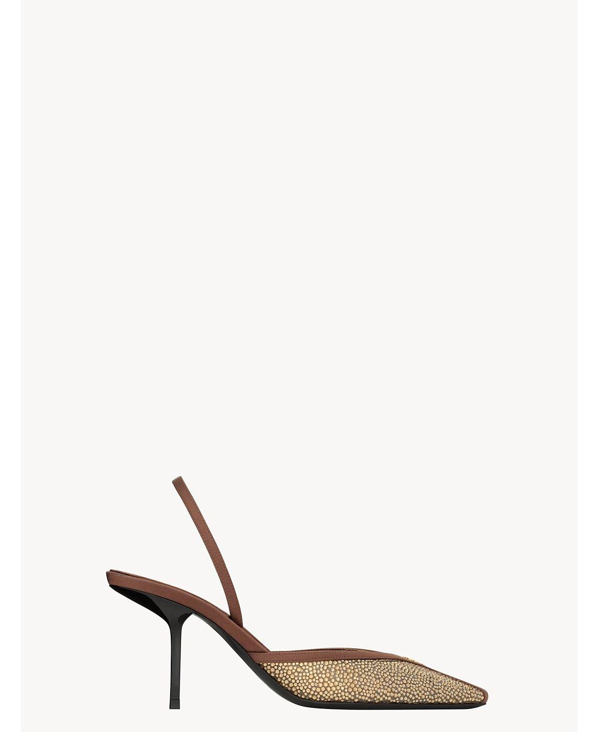 Saint Laurent Women's Folie Slingback Pumps