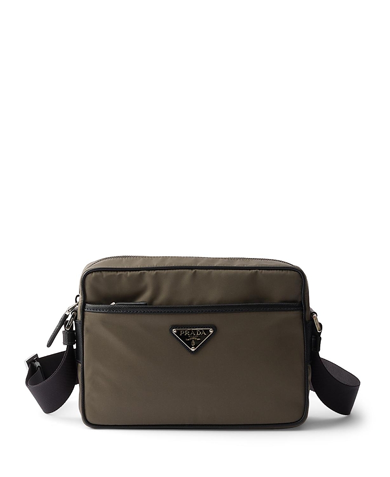 Prada Re-Nylon and Saffiano Shoulder Bag · OS