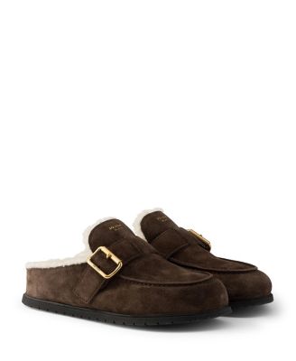  Women's Suede Mules