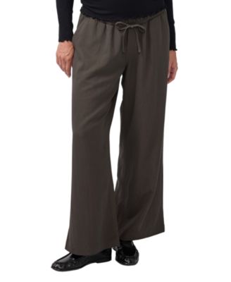 Over Belly Wide Leg Maternity Pant