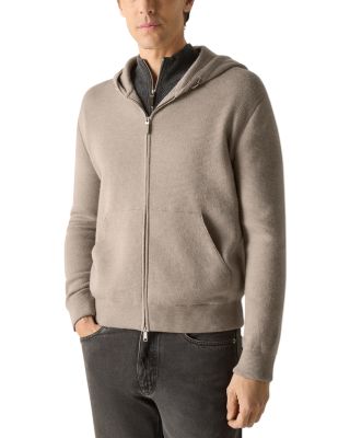Cashmere & Cotton Full Zip Hoodie