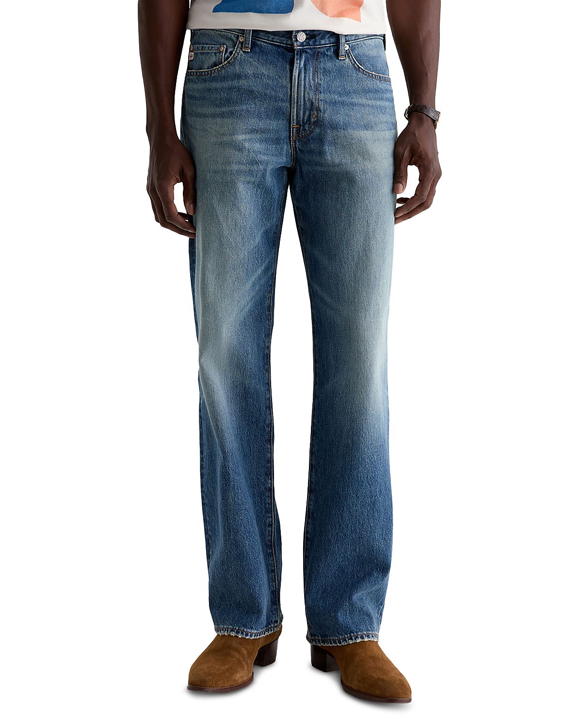 Ag Kurt Cotton Relaxed Straight Fit Jeans