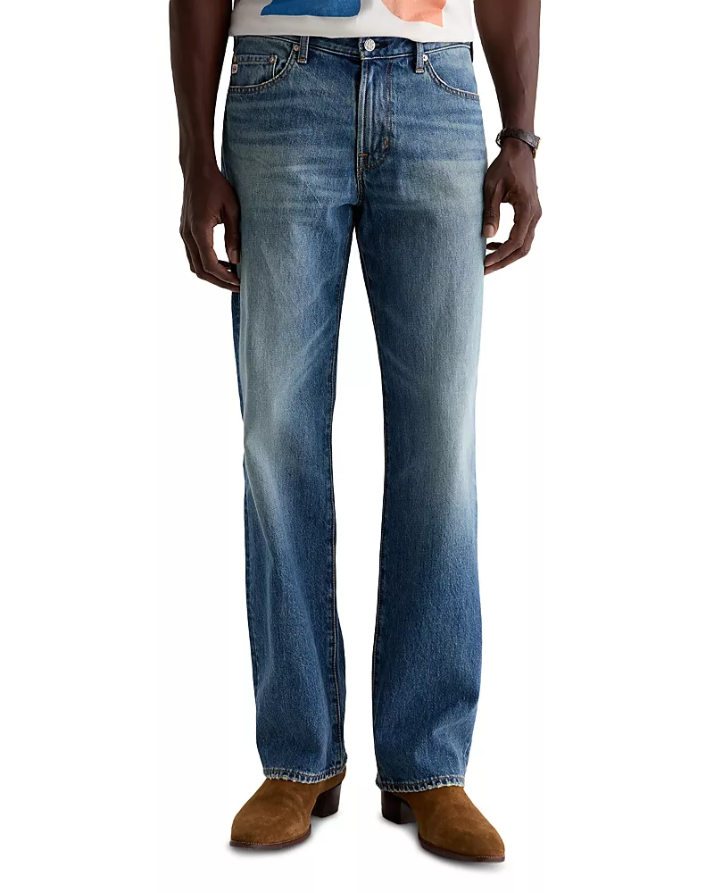 Ag Kurt Cotton Relaxed Straight Fit Jeans