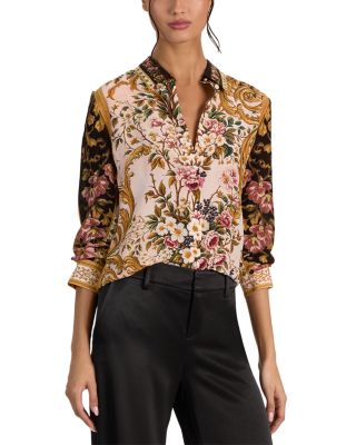 Willa Silk Long Sleeve Blouse