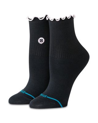 Pop Ruffle Icon Quarter Socks
