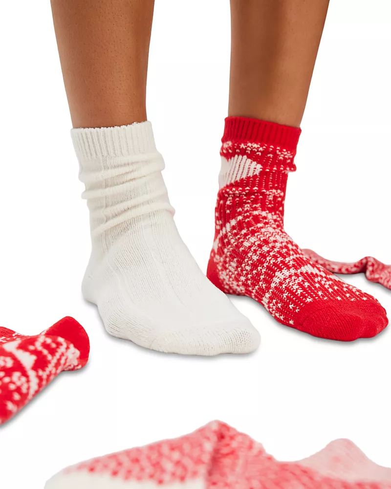 Free People Nordic Knit Ankle Socks