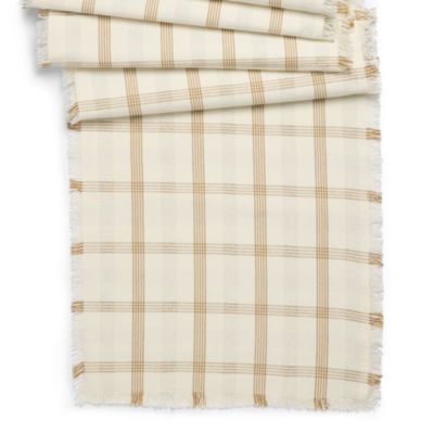 Dyed Plaid Runner - Exclusive