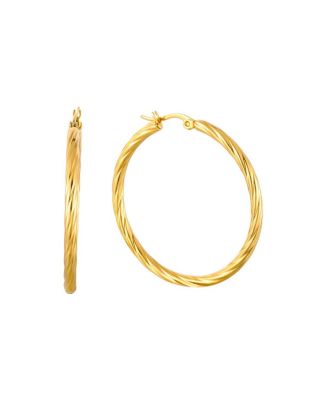  Bold Twisted Hoops