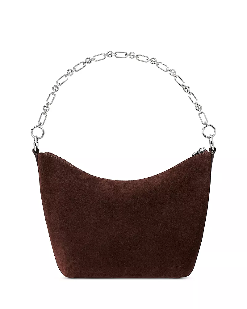 kate spade new york Halo Chain Suede Shoulder Bag