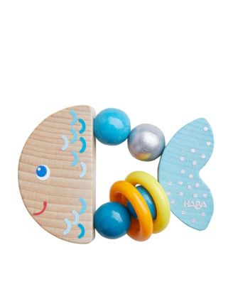 Rattlefish Wooden Baby Rattle - Ages 6 Months +