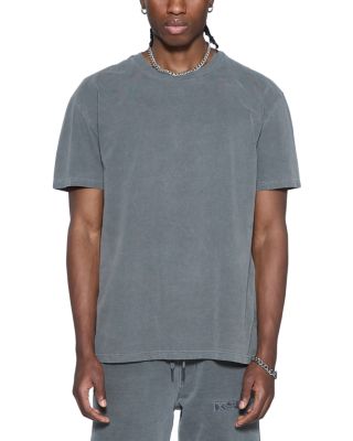 Luxe Biggie Cotton Ringer Crewneck T-Shirt
