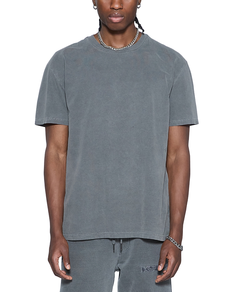 Ksubi Luxe Biggie Cotton Ringer Crewneck T-Shirt