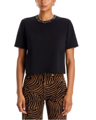 Sebastian Embellished Crewneck Tee