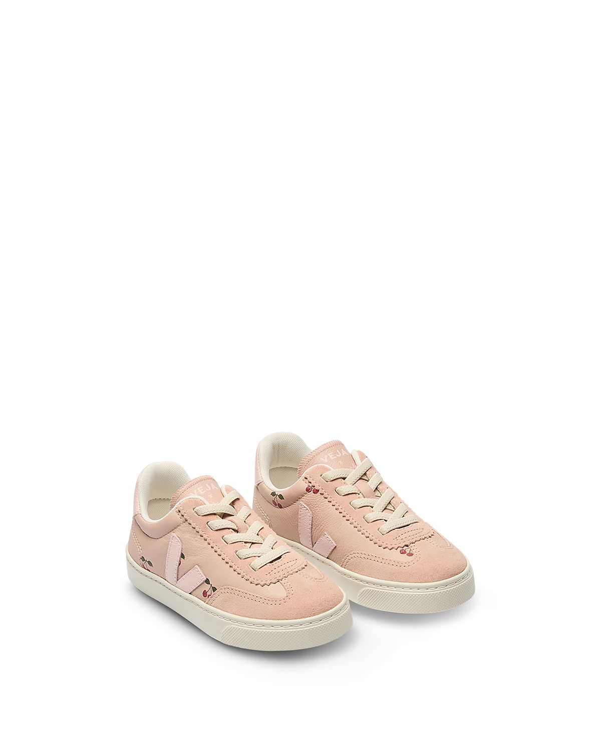 Veja Unisex Small Volley Leather Sneakers Toddler