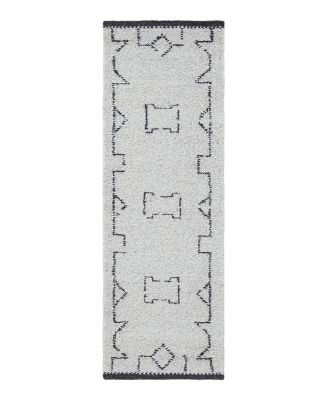 Obeetee Farah Ashlar Farah Ashlar Area Rug, 2'6 x 8'