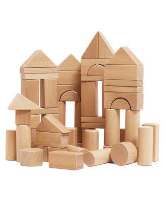 Natural Wood Building Blocks- 3+ Years