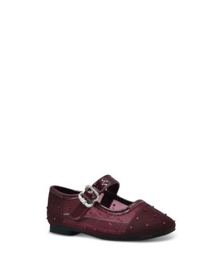 Girls' Maeve Rhinestone Embellished Flats – Toddler
