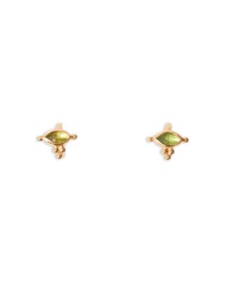 Della Gemstone Stud Earrings