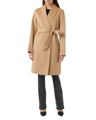 Belted Wool & Cashmere Coat